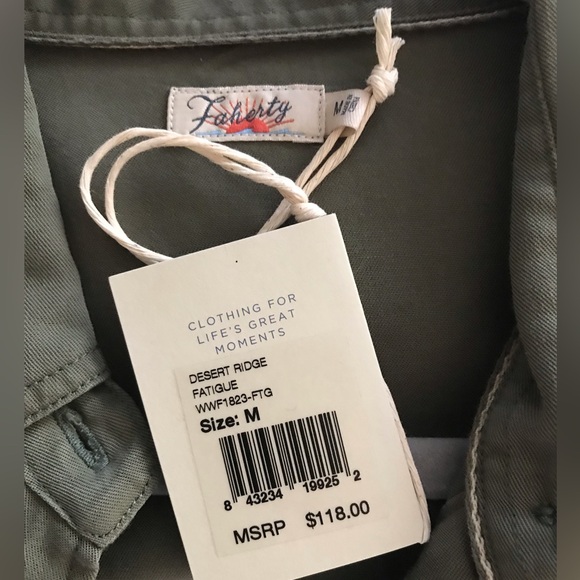 NWT FAHERTY Women's shirt SZ M - Picture 5 of 7